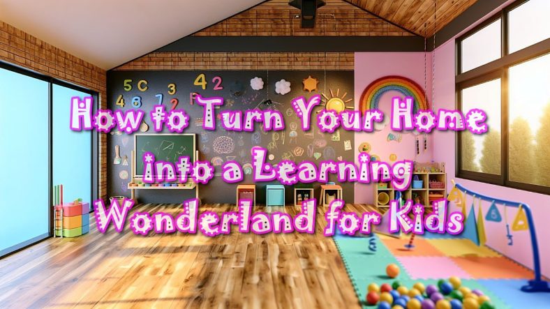 How to Turn Your Home into a Learning Wonderland for Kids