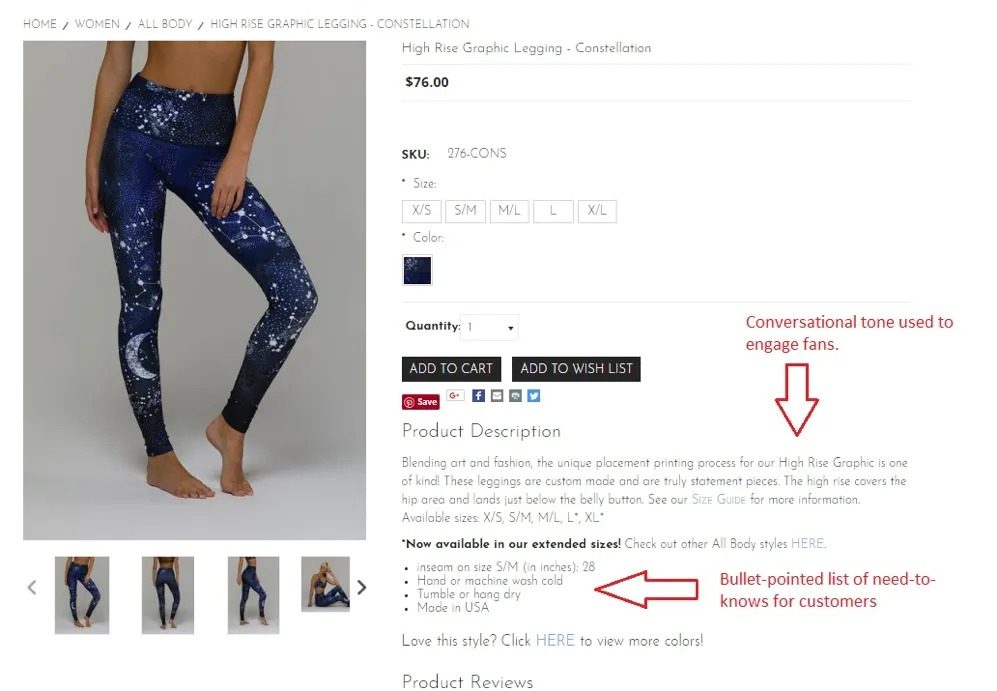 Product Pages That Actually Inform